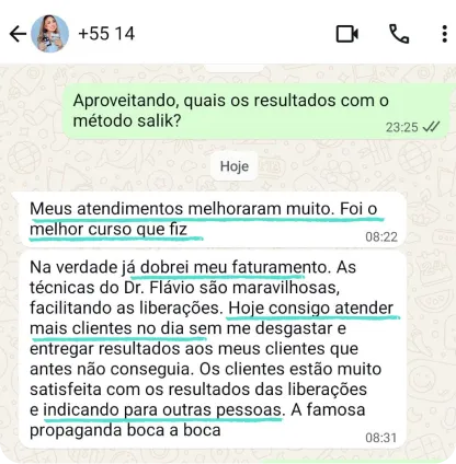 Depoimento de aluna da CCMS 2.0